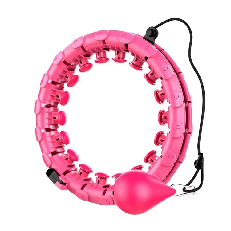 SHQ1018 Home Fitness Non-Drop Detachable Adjustable Size Smart Plastic Hula Hoop With Massager
SHQ1018 Home Fitness Non-Drop Detachable Adjustable Size Smart Plastic Hula Hoop With Massager