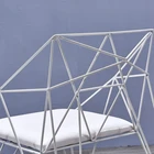 high quality rose gold room dining chair