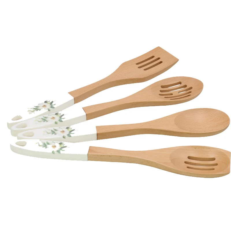 Personalize bulk big large novelty beech wood utensil set natural wooden cooking spoon with printed ceramic handle, Green/pink/blue/red/orange
Personalize bulk big large novelty beech wood utensil set natural wooden cooking spoon with printed ceramic handle, Green/pink/blue/red/orange