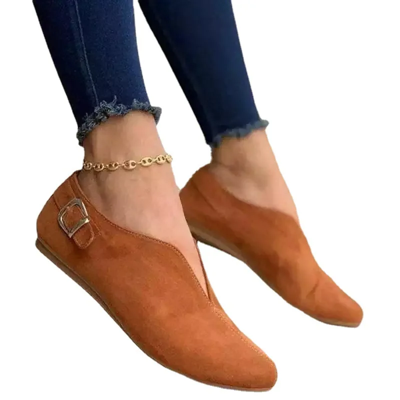 Fall 2021 women shoes pointed toe European and American low-top flat casual shoes 43 large size
Fall 2021 women shoes pointed toe European and American low-top flat casual shoes 43 large size
