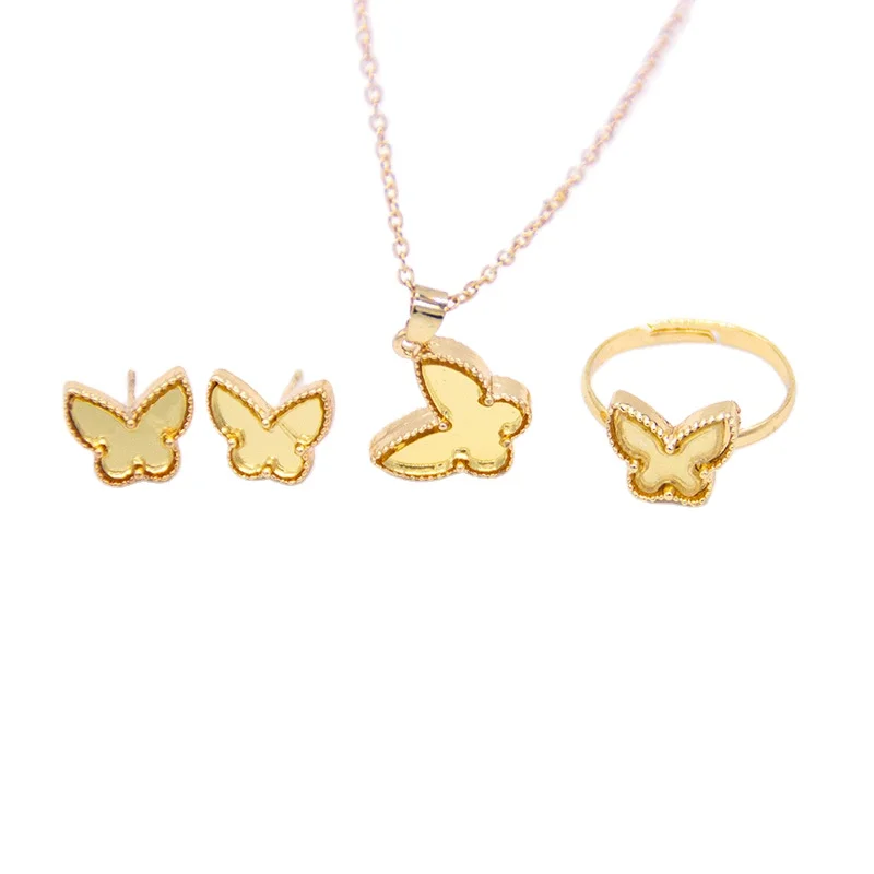 3pcs/set cheapest gold plated earrings necklace ring clover necklace set famous brand clover jewelry set for women, Gold color
3pcs/set cheapest gold plated earrings necklace ring clover necklace set famous brand clover jewelry set for women, Gold color