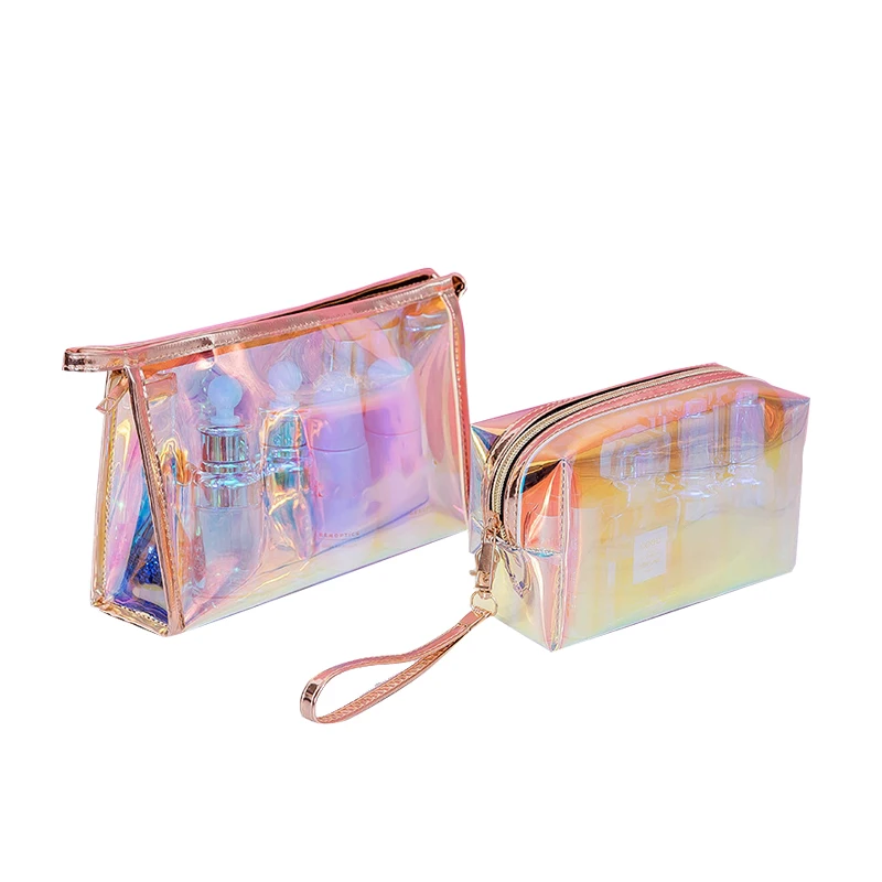 Multi-function Lady Waterproof Cosmetic Organizer Bags Set Of 2 Iridescent Makeup Bag
Multi-function Lady Waterproof Cosmetic Organizer Bags Set Of 2 Iridescent Makeup Bag