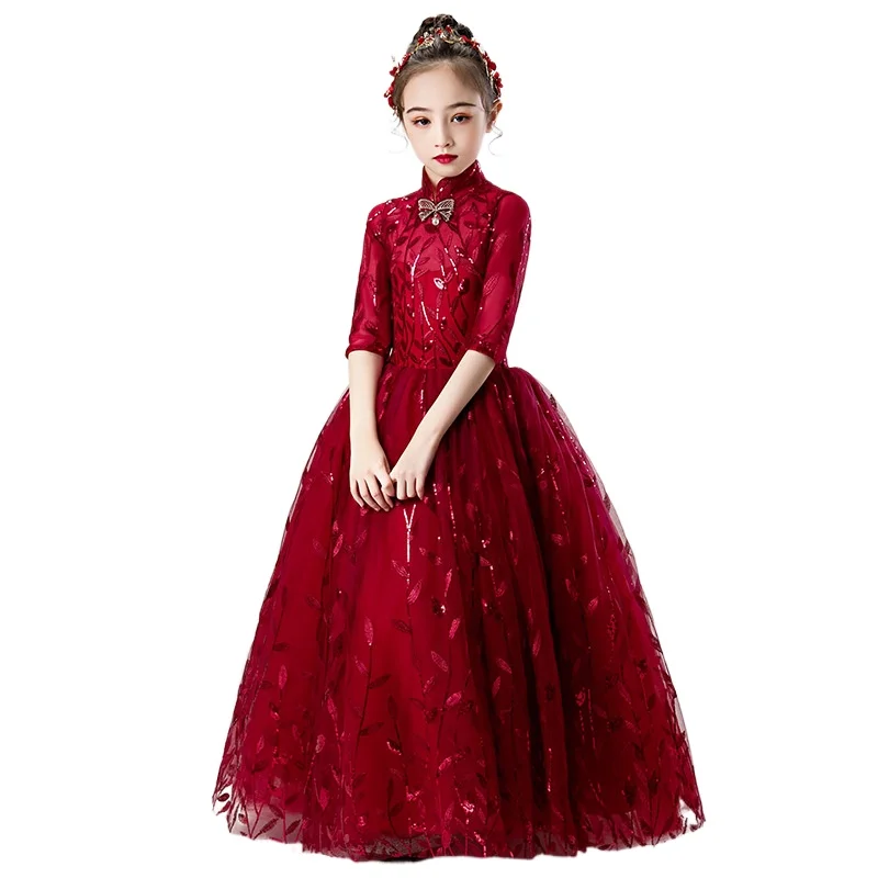 2021 Crystal Ball Gown Kids Formal Wear Flower Beads Sequins Girls Pageant Dresses Girls Dresses For Wedding
2021 Crystal Ball Gown Kids Formal Wear Flower Beads Sequins Girls Pageant Dresses Girls Dresses For Wedding