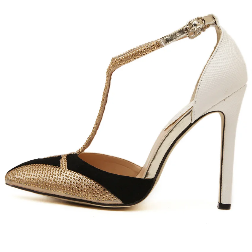 Dropshipping Ladies Sandals T-Strap Colorful Rhinestone Pointed Toe Stiletto Fashion Party Sandals
Dropshipping Ladies Sandals T-Strap Colorful Rhinestone Pointed Toe Stiletto Fashion Party Sandals
