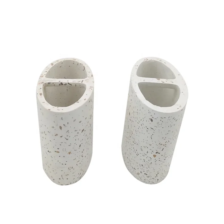 Factory Price Beige Color Decorative Sandstone Bathing Products Polyresin Bathroom Asscssories Set, Terrazzo
Factory Price Beige Color Decorative Sandstone Bathing Products Polyresin Bathroom Asscssories Set, Terrazzo