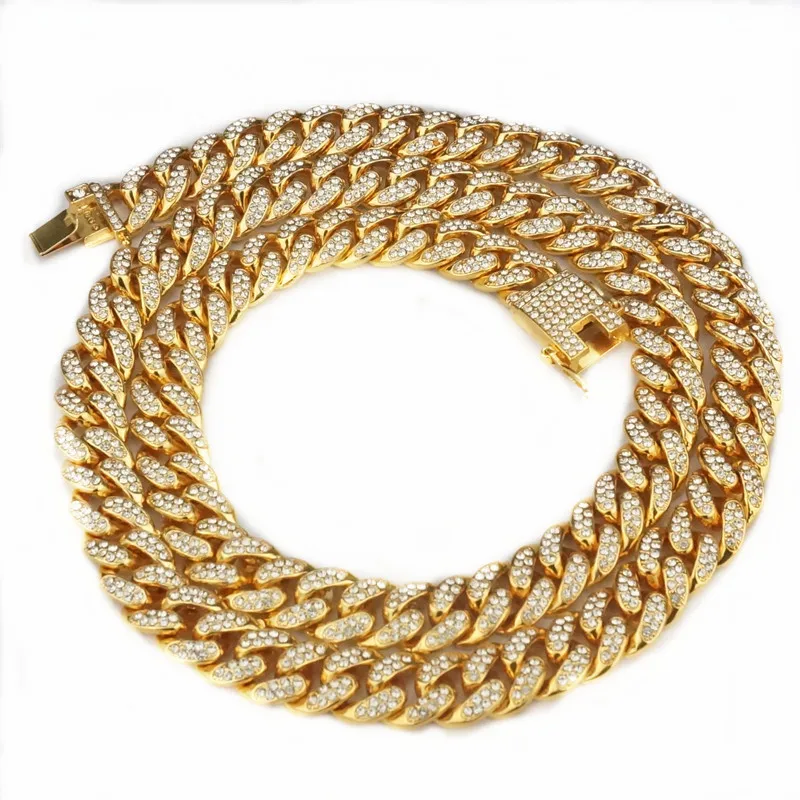 12.5mm Full Diamond 18k Gold Men Iced Out CZ Miami Cuban Link Chain Necklace Hip Hop Jewelry, Silver, 18k gold
12.5mm Full Diamond 18k Gold Men Iced Out CZ Miami Cuban Link Chain Necklace Hip Hop Jewelry, Silver, 18k gold