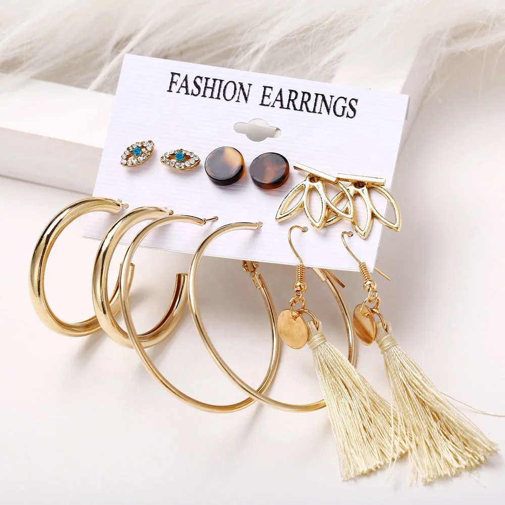 5541 Bohemian Rattan Geometric Earring Set 2021 New Tassel Earrings for Women Wholesales
5541 Bohemian Rattan Geometric Earring Set 2021 New Tassel Earrings for Women Wholesales