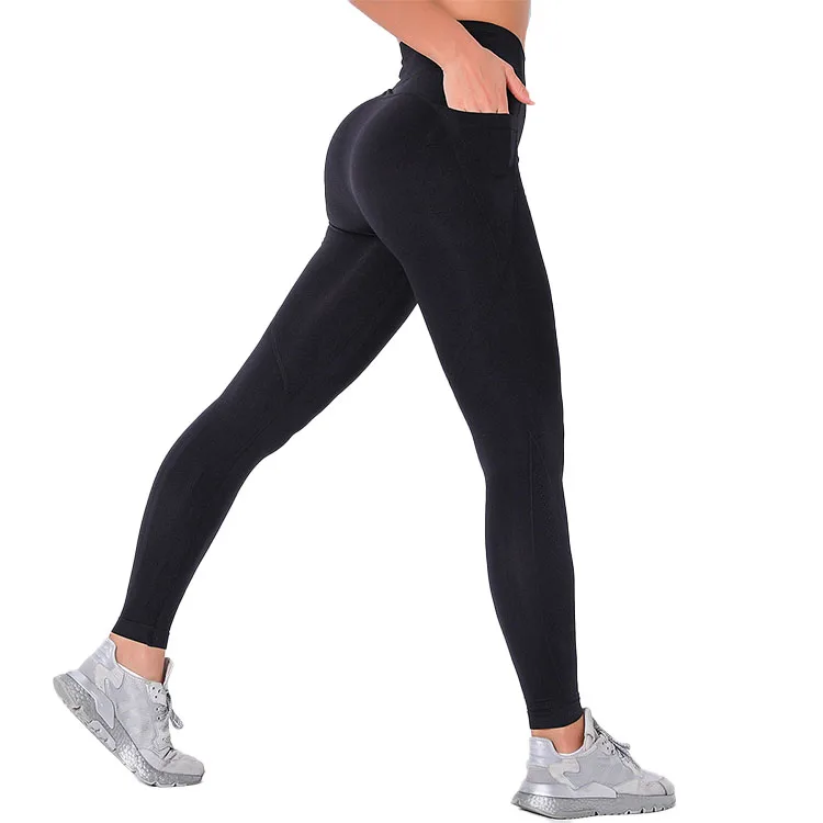Seamless Gym Women Pants With Pocket Fitness Yoga Wear Sweat Yoga Leggings For Women, As picture, also can be customized
Seamless Gym Women Pants With Pocket Fitness Yoga Wear Sweat Yoga Leggings For Women, As picture, also can be customized