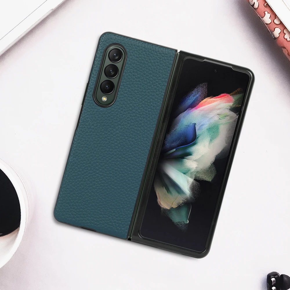 Phone Case for Galaxy Z Fold 3, PC Hard Shockproof Protection Cover PU Leather Back Cover Case Shell For Samsung Z Fold 3
Phone Case for Galaxy Z Fold 3, PC Hard Shockproof Protection Cover PU Leather Back Cover Case Shell For Samsung Z Fold 3