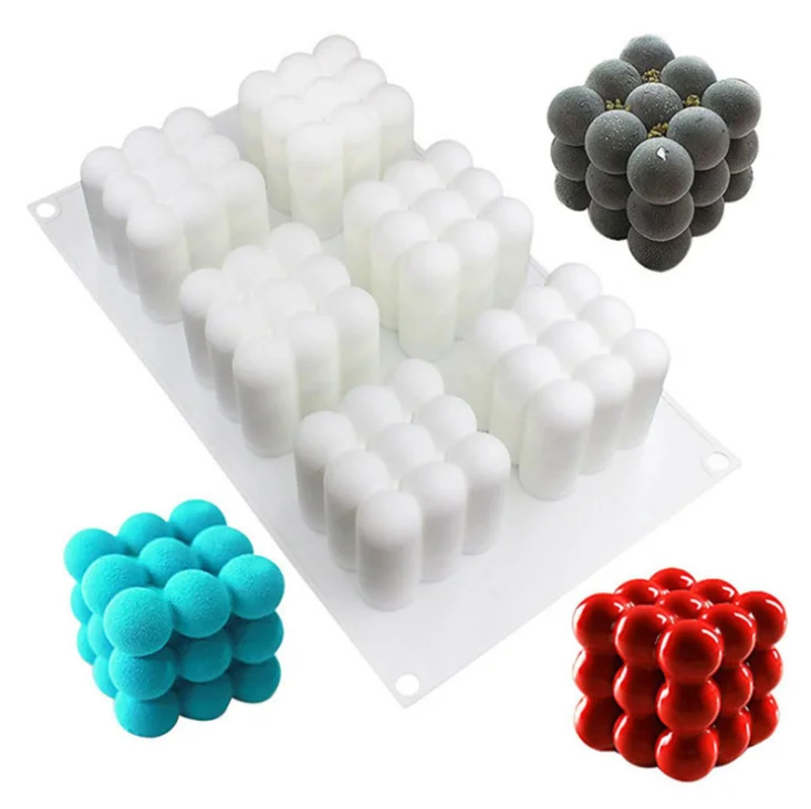 Silicone Mousse Mold Cake Bubble Shape Chic Cake Molds Cake Silicon Molds For Mousse And Candle, White
Silicone Mousse Mold Cake Bubble Shape Chic Cake Molds Cake Silicon Molds For Mousse And Candle, White