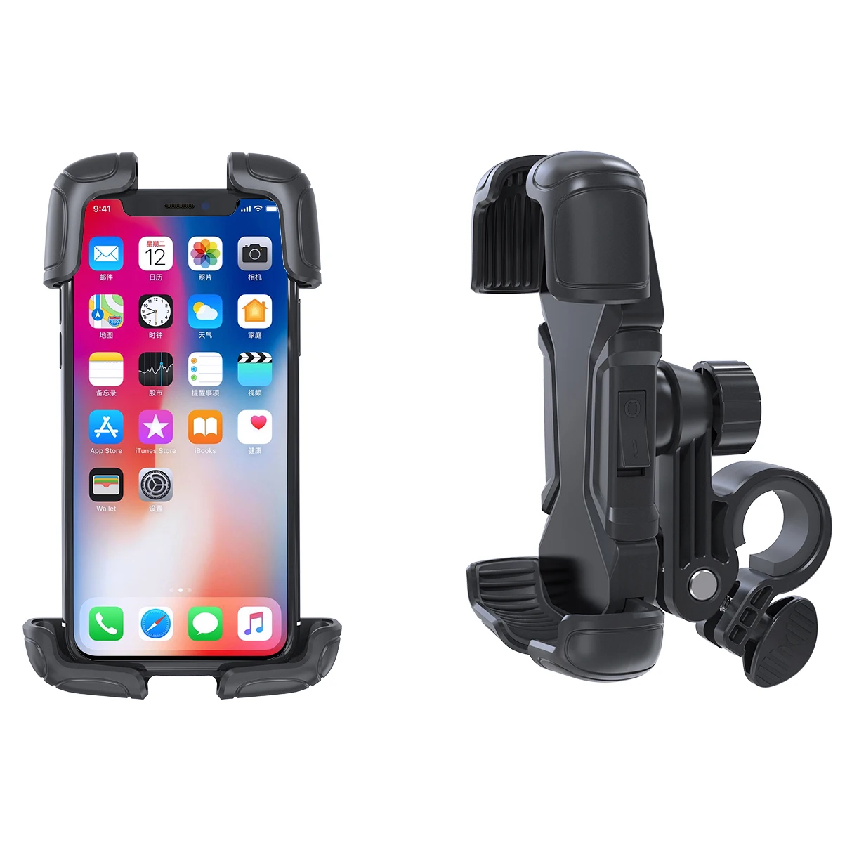 2021 NEW Amazon Top Sell Motorbike Mount Bike Stand Bicycle Mobile Phone Holder for Electric E-bike Mountain Bike Scooter, Black
2021 NEW Amazon Top Sell Motorbike Mount Bike Stand Bicycle Mobile Phone Holder for Electric E-bike Mountain Bike Scooter, Black