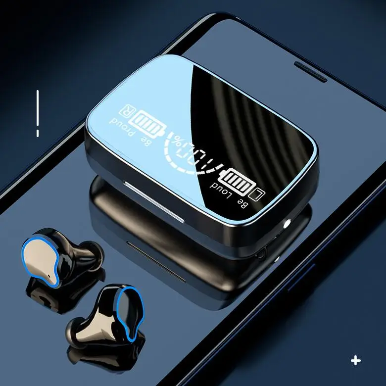 M9 TWS Wireless Earbuds headset IPX-7 Waterproof blutooth earphone LED Display Stereo Headphones with Flashlight Power Bank
M9 TWS Wireless Earbuds headset IPX-7 Waterproof blutooth earphone LED Display Stereo Headphones with Flashlight Power Bank