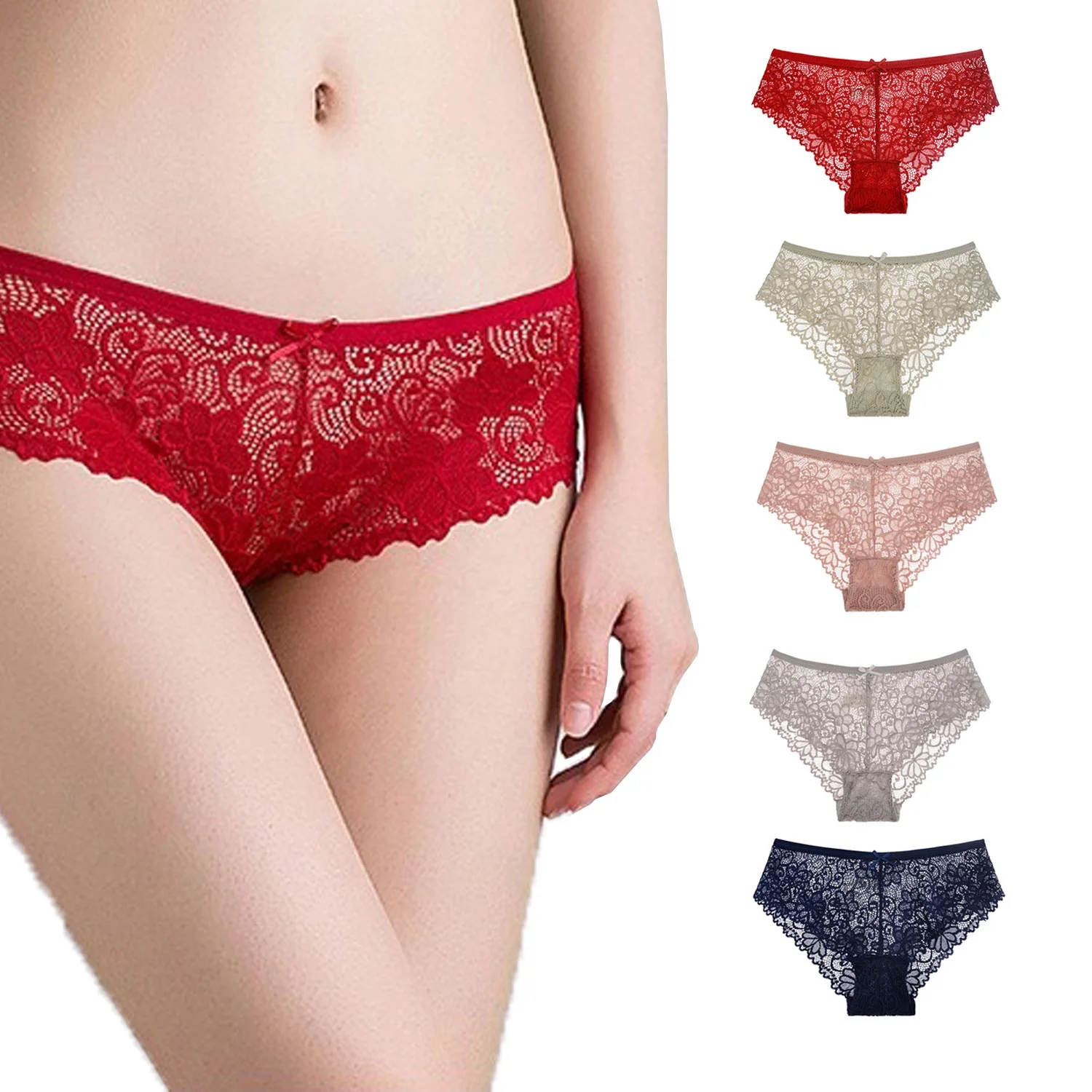 Hot sell Womens Underwear Invisible Seamless Bikini Lace Underwear Half Back Coverage Panties, Picture shows
Hot sell Womens Underwear Invisible Seamless Bikini Lace Underwear Half Back Coverage Panties, Picture shows