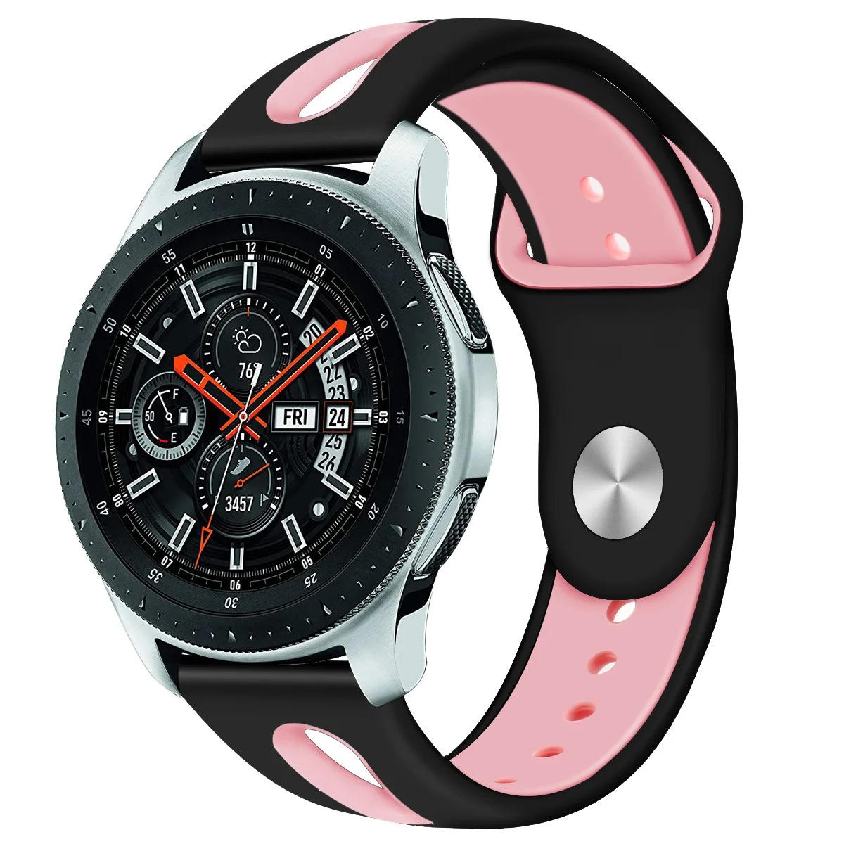 Waterproof 22mm Soft Rubber Sport Watches Strap Replacement for Samsung Galaxy 46mm Gear S3 Silicone Watch Band, 11 colors
Waterproof 22mm Soft Rubber Sport Watches Strap Replacement for Samsung Galaxy 46mm Gear S3 Silicone Watch Band, 11 colors