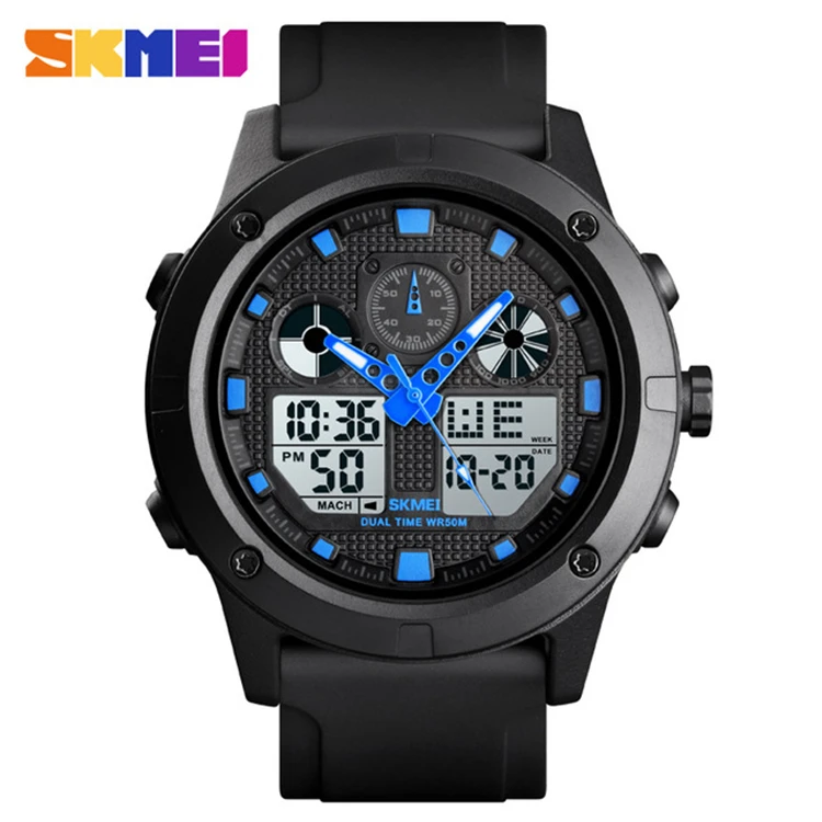 SKMEI 1514 Men Casual Digital Wristwatches Waterproof Double Time Week PU Strap Digital Sport Male Watches 2019 New
SKMEI 1514 Men Casual Digital Wristwatches Waterproof Double Time Week PU Strap Digital Sport Male Watches 2019 New