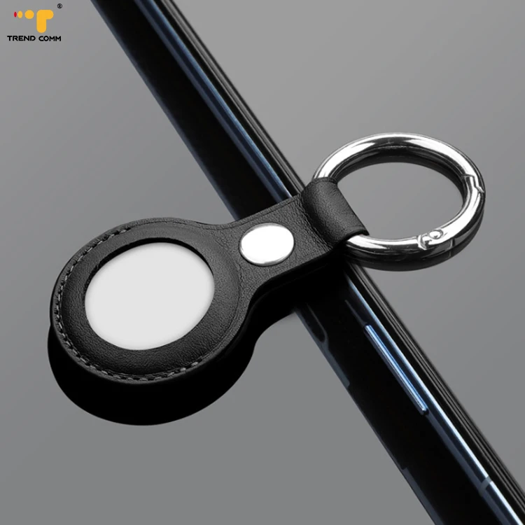 2021 New Design Accessories Removable Ring Key Holder Leather Case Women/Men For Airtag
2021 New Design Accessories Removable Ring Key Holder Leather Case Women/Men For Airtag