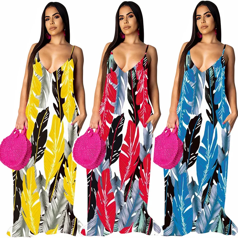 Ladies Loose Hot Summer 2021 Daily Long Stright Deep V Womens Plus Size Maxi Sun Dress
Ladies Loose Hot Summer 2021 Daily Long Stright Deep V Womens Plus Size Maxi Sun Dress