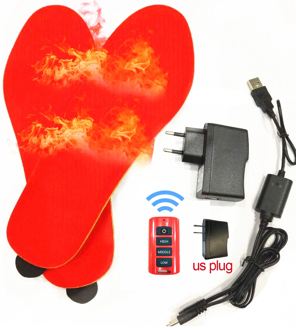 New Size Adjustable Activated Carbon Fiber Infrared Rechargeable Battery Electric Wireless Foot care Heater Insoles
New Size Adjustable Activated Carbon Fiber Infrared Rechargeable Battery Electric Wireless Foot care Heater Insoles