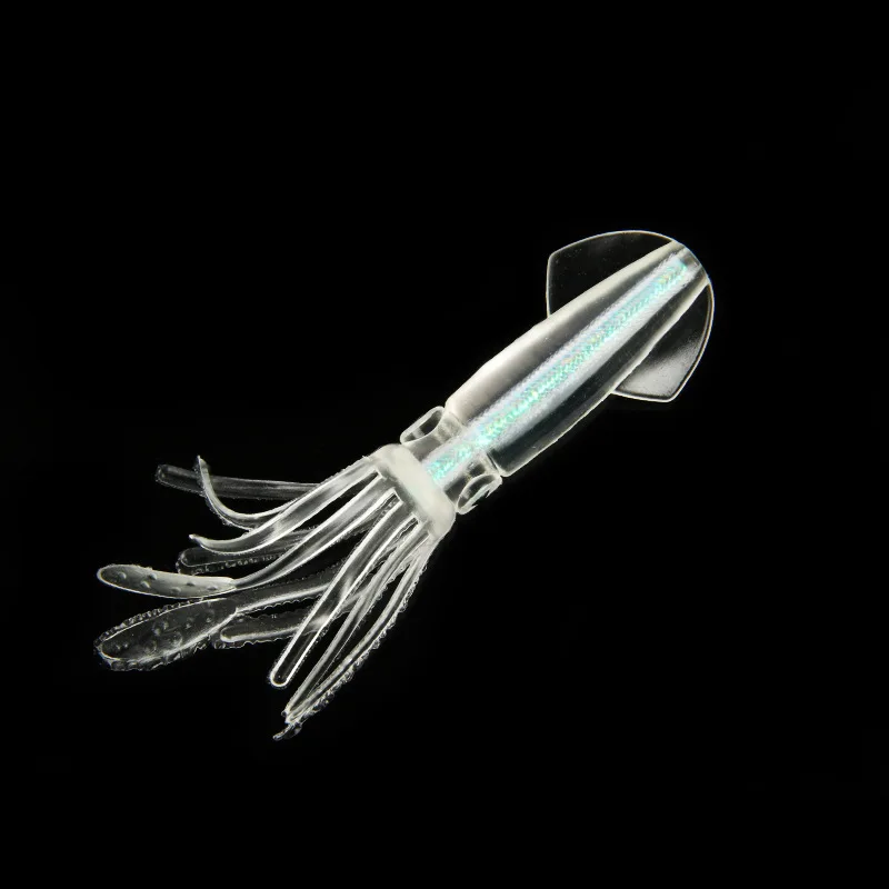 Hot sale Octopus Color tube luminous squid Artificial soft baits 10.5cm/8.5g sea fishing lures soft, 3 color
Hot sale Octopus Color tube luminous squid Artificial soft baits 10.5cm/8.5g sea fishing lures soft, 3 color