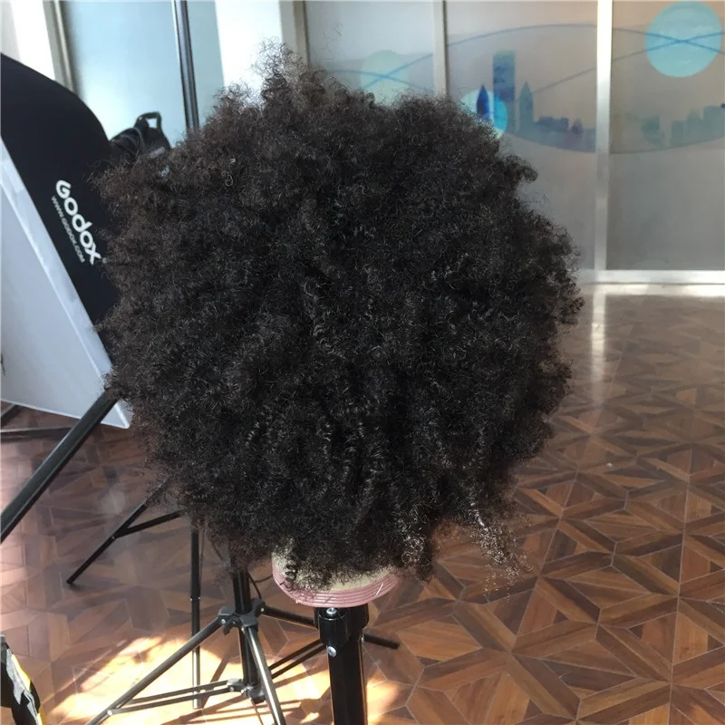 Human Hair Short Afro Curly Free Part 13x4 Lace Front Wigs with Baby Hair, 1 1b 2 4
Human Hair Short Afro Curly Free Part 13x4 Lace Front Wigs with Baby Hair, 1 1b 2 4