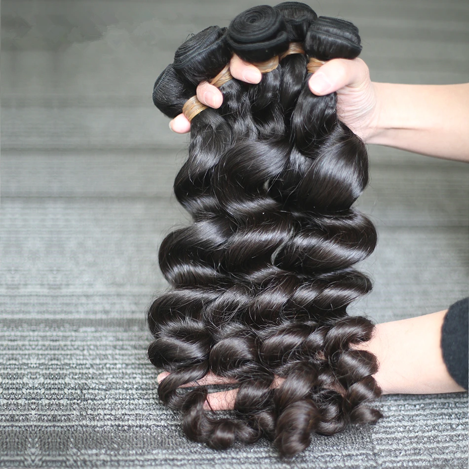 Brazilian Virgin Hair loose deep wave 9A Mink Brazilian Weave Bundles hair extension, Natural color
Brazilian Virgin Hair loose deep wave 9A Mink Brazilian Weave Bundles hair extension, Natural color