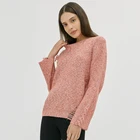 Spring / Winter Beige / Blue / Green Cheap Plain Baggy Slouchy Long Sleeve Wool Pullover Wrap Women Sweater
