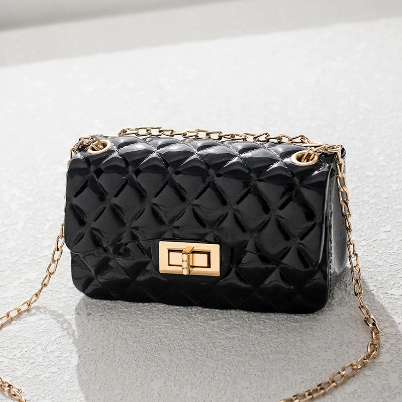wholesale New Summer Famous brand designer luxury small black women pvc ladies jelly handbag sling crossbody chain shoulder bag
wholesale New Summer Famous brand designer luxury small black women pvc ladies jelly handbag sling crossbody chain shoulder bag