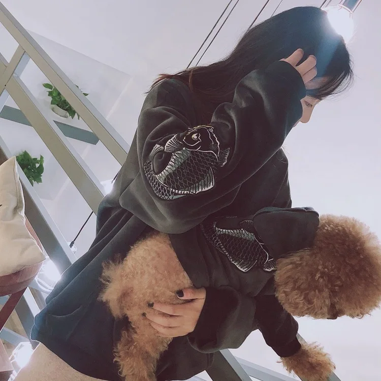 Pet Double-sided velvet embroidery Hoodie Cat Match Owner and Dog Parent-child Dog Pet Clothes, As picture
Pet Double-sided velvet embroidery Hoodie Cat Match Owner and Dog Parent-child Dog Pet Clothes, As picture