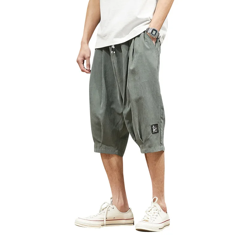 Summer trend Capris men's loose casual 7-point shorts fatten up the size of the fat people elastic summer pants, Shown
Summer trend Capris men's loose casual 7-point shorts fatten up the size of the fat people elastic summer pants, Shown