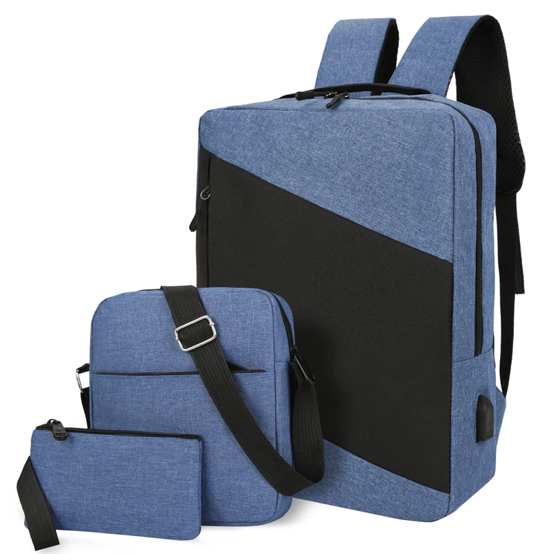 Wholesale waterproof school students 3pcs set backpack bags women mens custom logo usb backpack, Gray, blue, red, black,
Wholesale waterproof school students 3pcs set backpack bags women mens custom logo usb backpack, Gray, blue, red, black,