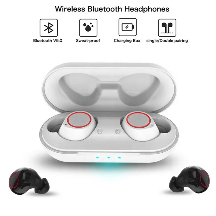 LEEGOTECH Accept OEM New Released JieLi 6936 Chipset Bluetooth 5.0 Headphone Wireless Earbuds TWS Earphone - ANKUX.COM