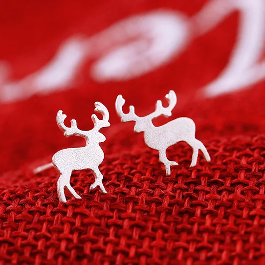 New Hot Fashion 925 Silver deer Earrings for Women Girls Gift Fashion Statement Jewelry 2021, Silver color
New Hot Fashion 925 Silver deer Earrings for Women Girls Gift Fashion Statement Jewelry 2021, Silver color