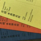 Paper Mixed Color Factory Texture 110gsm Colorful Embossed Fine Paper For Packaging