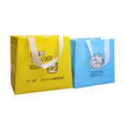 Eco friendly advertising bag for promotion custom logo woven cloth bag