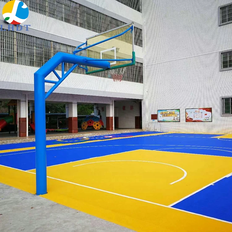Factory Plastic sports floor with buffer cushion outside playground mat tiles floor, 12 colors
Factory Plastic sports floor with buffer cushion outside playground mat tiles floor, 12 colors