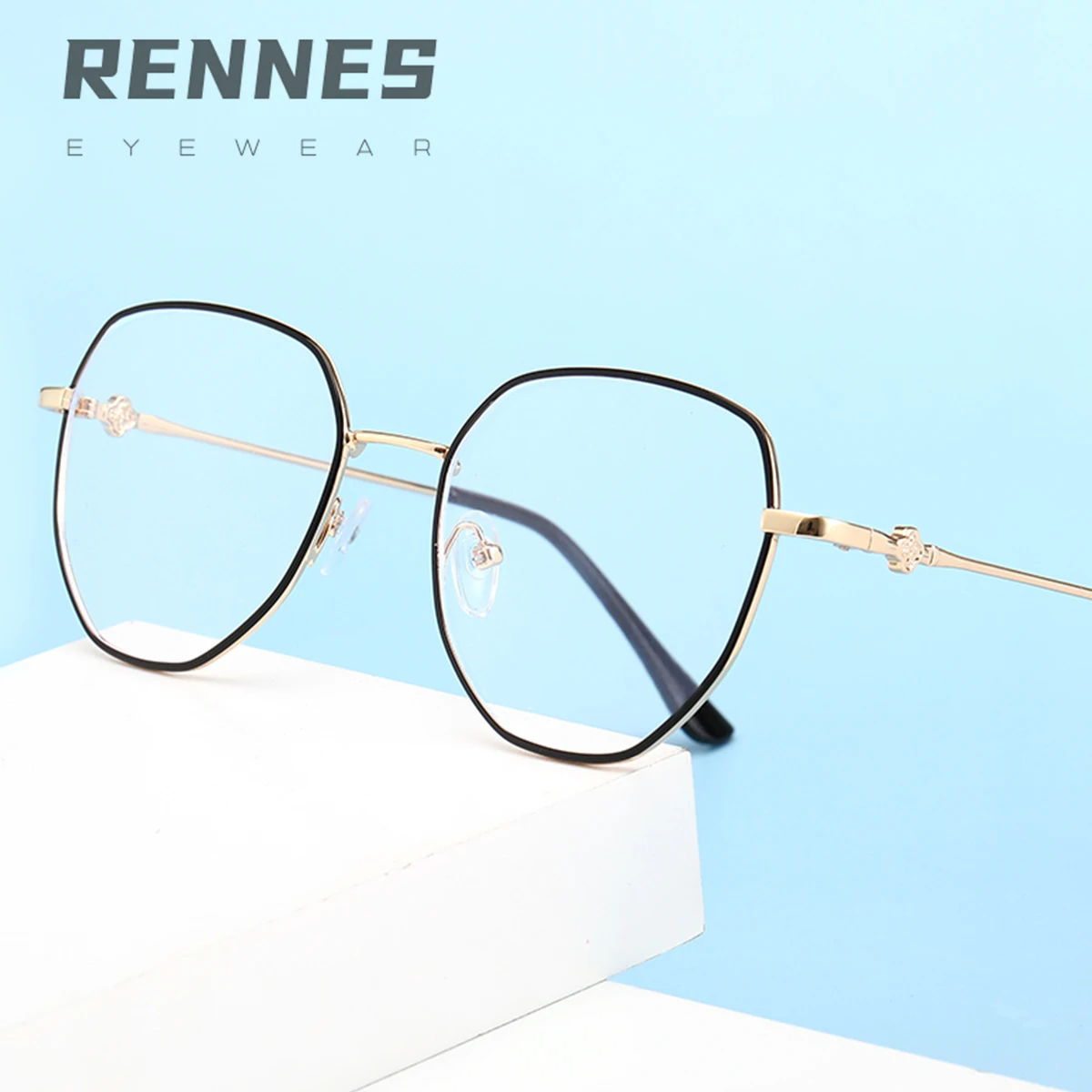 RENNES 2020 new fashion Korean style nail glasses frame anti-blue light personalized fashion plain glasses can match myopia
RENNES 2020 new fashion Korean style nail glasses frame anti-blue light personalized fashion plain glasses can match myopia