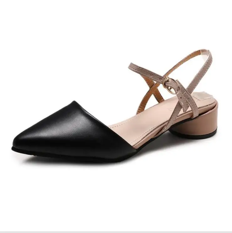 2021 new low heel pointed toe with fairy style women's shoes thick heel toe shoes 
2021 new low heel pointed toe with fairy style women's shoes thick heel toe shoes