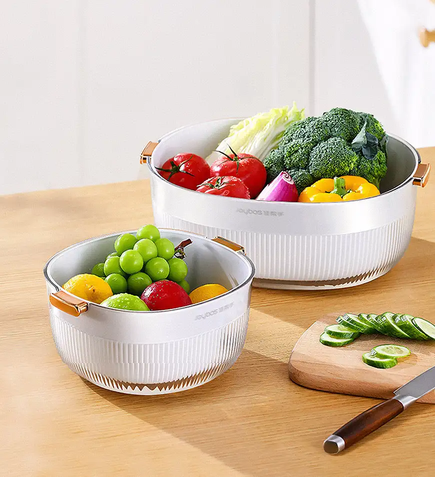 JOYBOS Vegetable Washing Baskets in The Kitchen Fruit Baskets Multi-layer Stackable Vegetable Sinks trainer
JOYBOS Vegetable Washing Baskets in The Kitchen Fruit Baskets Multi-layer Stackable Vegetable Sinks trainer