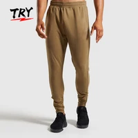 

GB002 High Quality wholesale gym sports men sweatpants jogger pants with zipper pockets for running gym everyday