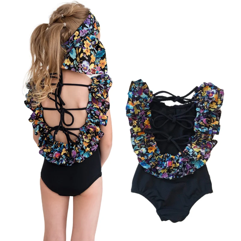 Girls Two Pieces Suits For Swimming Children Polyester Swimwear Kids Floral Bathing Suit Swim Wear Big Girl Swimsuits
Girls Two Pieces Suits For Swimming Children Polyester Swimwear Kids Floral Bathing Suit Swim Wear Big Girl Swimsuits