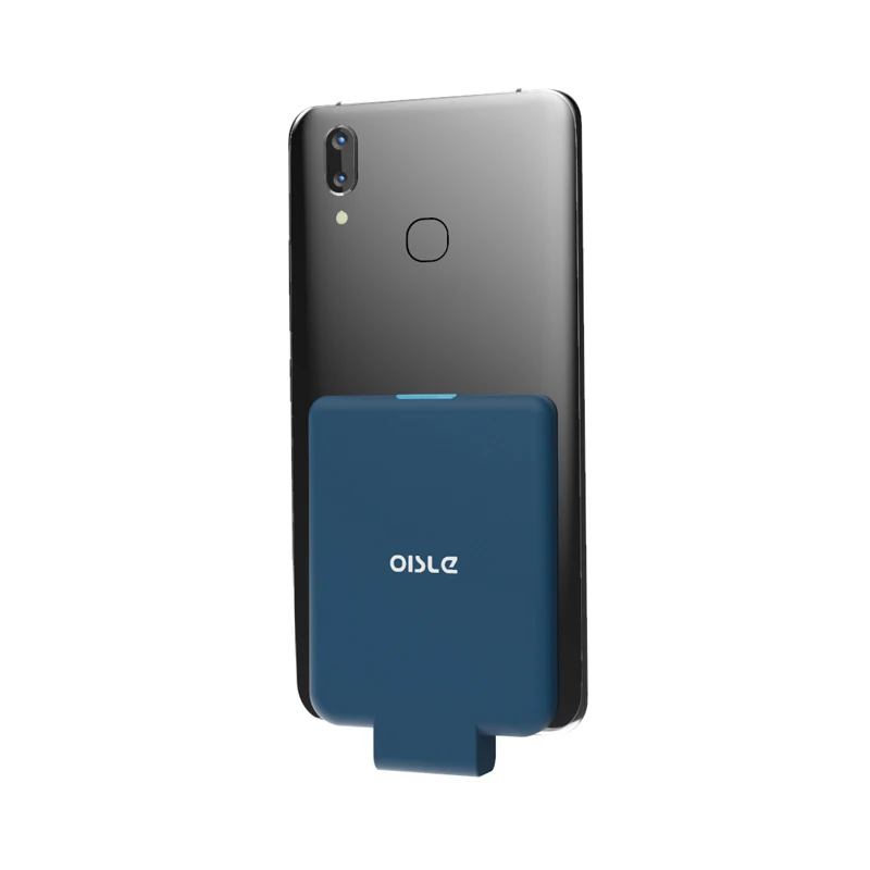 OISLE Phone Wireless Charger Portable Mini Power Bank Unique Design For iPhone Android, Blue,red,black,pink,white 
OISLE Phone Wireless Charger Portable Mini Power Bank Unique Design For iPhone Android, Blue,red,black,pink,white