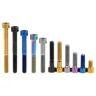 Hexagon Screws DIN7991 Hexagon Socket Countersunk Head Cap M5 M7 M8 Long Titanium Screws