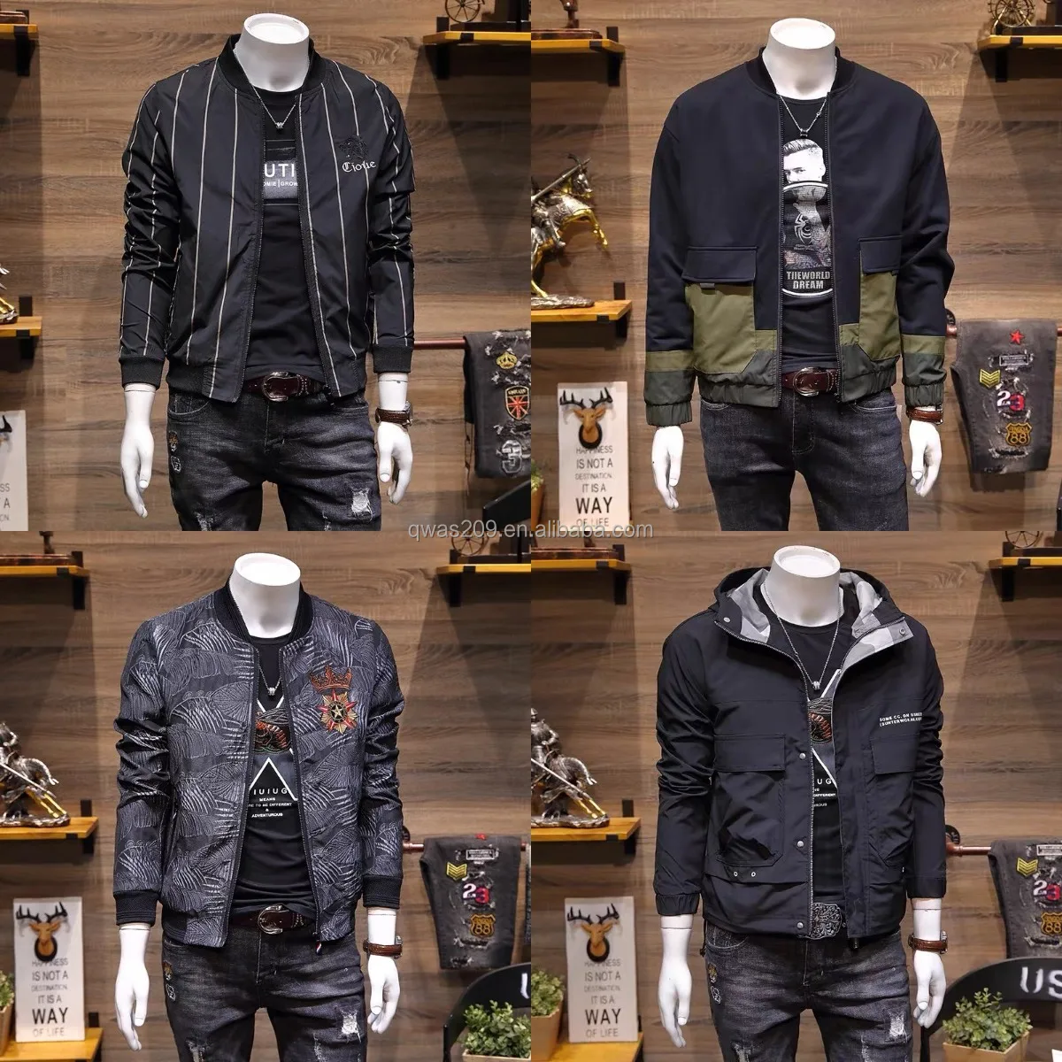 Bomber Jacket Men's windproof sports jackets spandex for men casual glow in dark jacket men's coats
Bomber Jacket Men's windproof sports jackets spandex for men casual glow in dark jacket men's coats