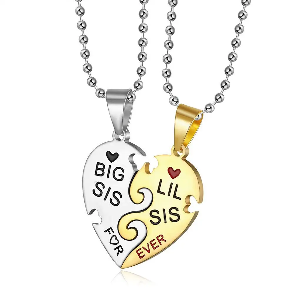 Fashion 316l stainless steel necklace design jewelry Heart Pendants Puzzle korean necklace for couple, Black,white/gold
Fashion 316l stainless steel necklace design jewelry Heart Pendants Puzzle korean necklace for couple, Black,white/gold