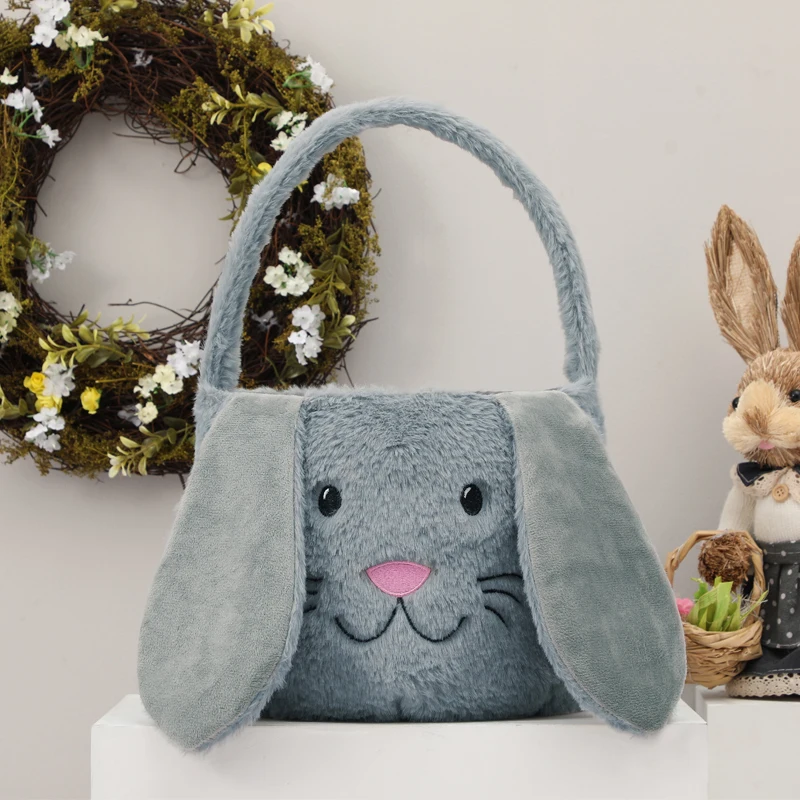 Furry Easter Bunny Basket Candy Bag Kids Long-Eared Bunny Decor Treat Easter Bucket, As pics show
Furry Easter Bunny Basket Candy Bag Kids Long-Eared Bunny Decor Treat Easter Bucket, As pics show