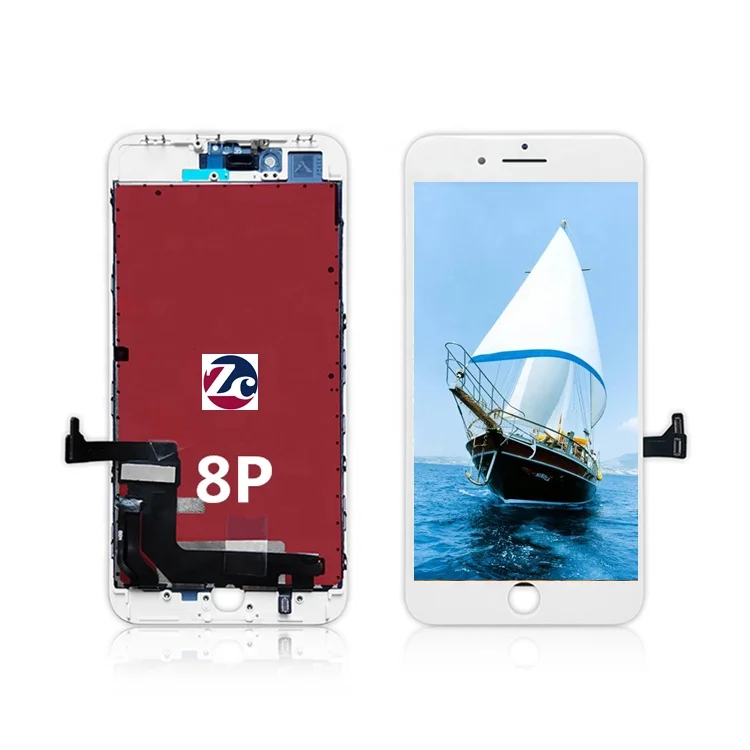 ZC lcd touch screen for iphone 8 Plus screen replacement oem For Iphone 8 Plus lcd display, Black white
ZC lcd touch screen for iphone 8 Plus screen replacement oem For Iphone 8 Plus lcd display, Black white