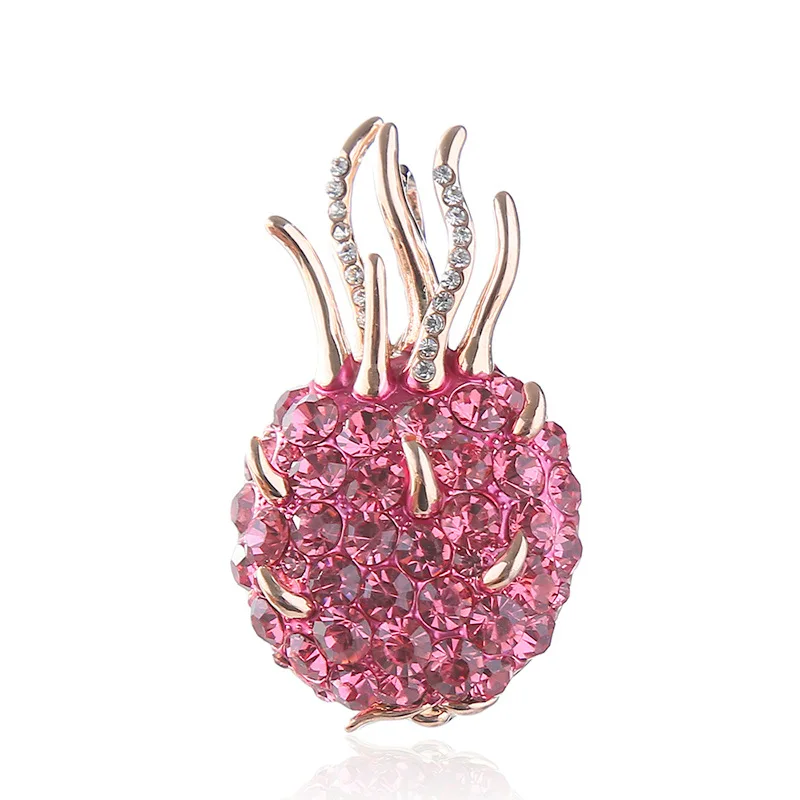 New Trendy High Quality Brooch Pin Clothes Accessories New Product Dragon Fruit Brooches Red Mini Brooch Accessori for Women
New Trendy High Quality Brooch Pin Clothes Accessories New Product Dragon Fruit Brooches Red Mini Brooch Accessori for Women