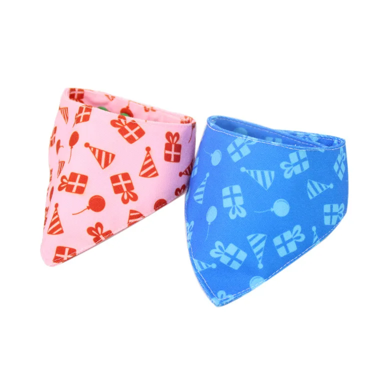 Dog accessories Double layer printed pet triangle scarf handsome dog birthday Dog Bandana Scarf
Dog accessories Double layer printed pet triangle scarf handsome dog birthday Dog Bandana Scarf