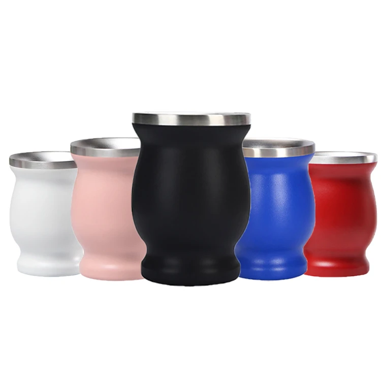 Wholesale juego de tazas nordic mug Argentina 8oz double wall stainless steel coffee tea cup yerba mate cup, Multicolor optional
Wholesale juego de tazas nordic mug Argentina 8oz double wall stainless steel coffee tea cup yerba mate cup, Multicolor optional