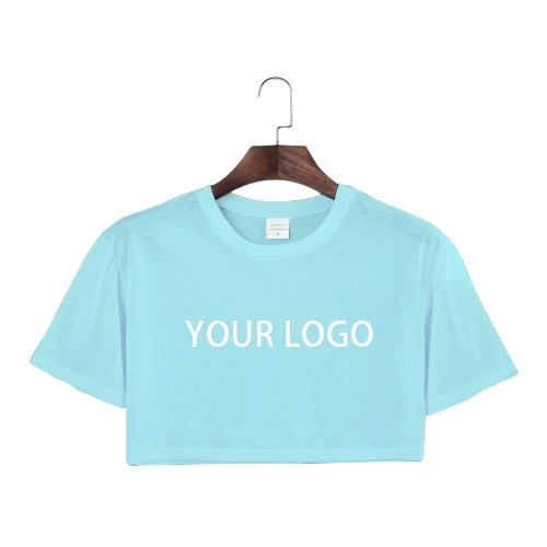 Custom Logo Tshirt 100% Cotton Women Crop Tops Short Sleeve Crop Top Fitness T Shirt, 9 colors
Custom Logo Tshirt 100% Cotton Women Crop Tops Short Sleeve Crop Top Fitness T Shirt, 9 colors
